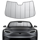 واقي شمس سميك قابل للطي للزجاج الأمامي للسيارة Tesla Model S